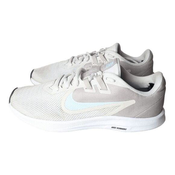 NIKE Downshifter 9 'PlatinumTint' Running Shoes Size 8 - Picture 2 of 9